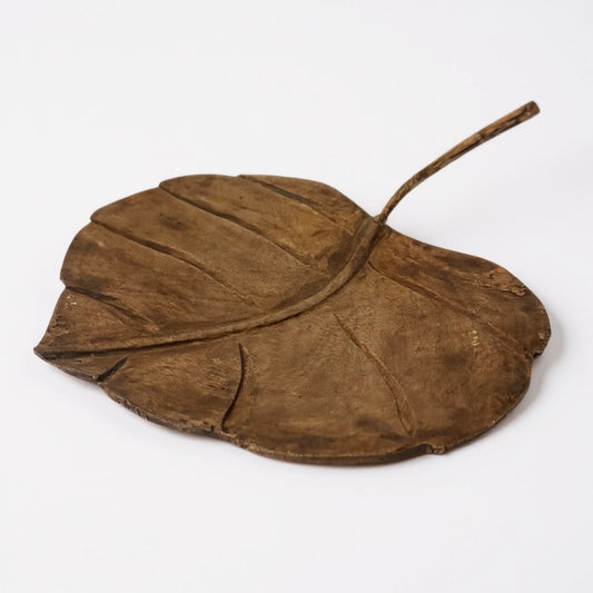 Wood Leaf Accent